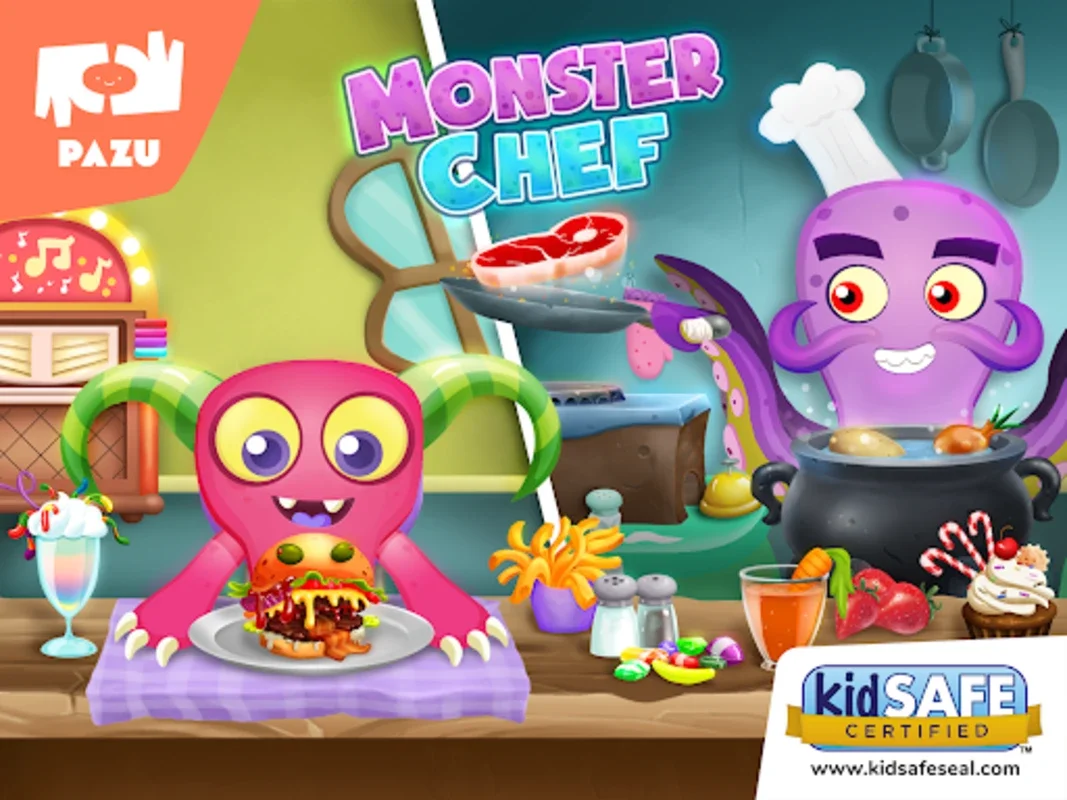 Monster Chef - Cooking Games for Android: Craft Whimsical Dishes