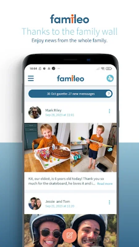 Famileo for Android: Keep Families Connected