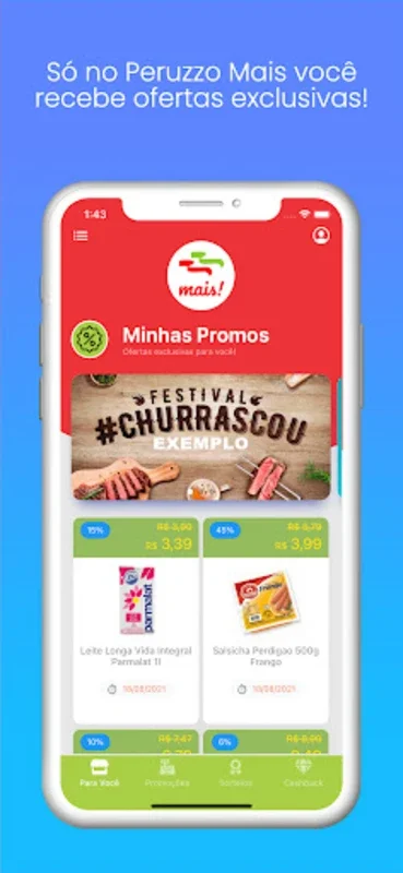 Peruzzo Mais! (novo) for Android - Exclusive Deals & Savings