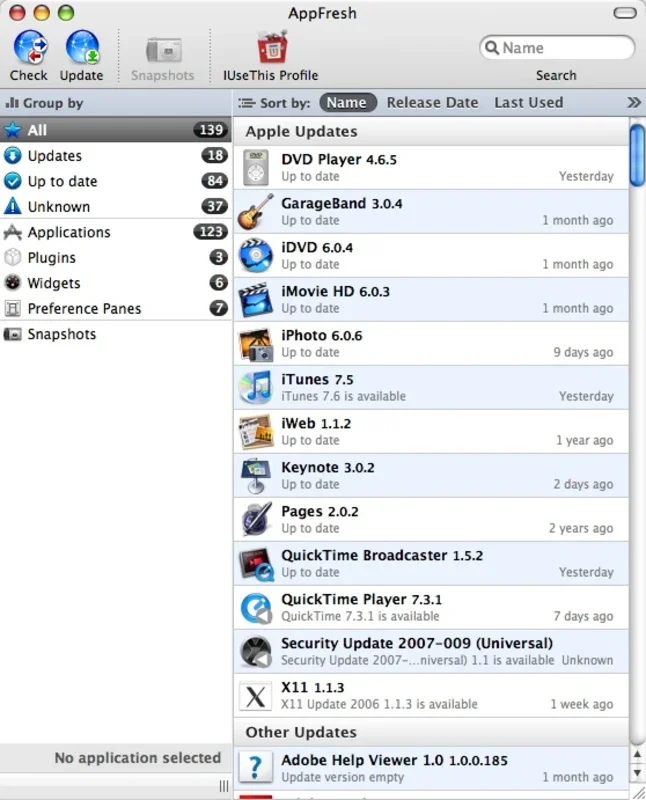 AppFresh for Mac - Keep Your Apps Updated