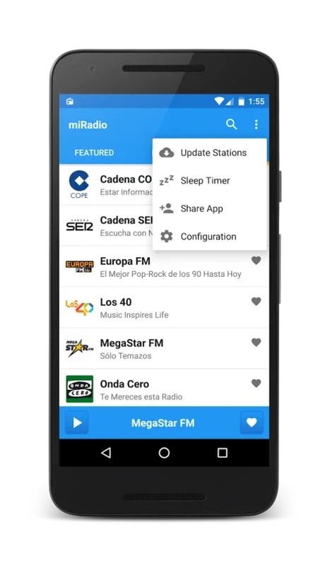 miRadio for Android - Download the APK from AppHuts