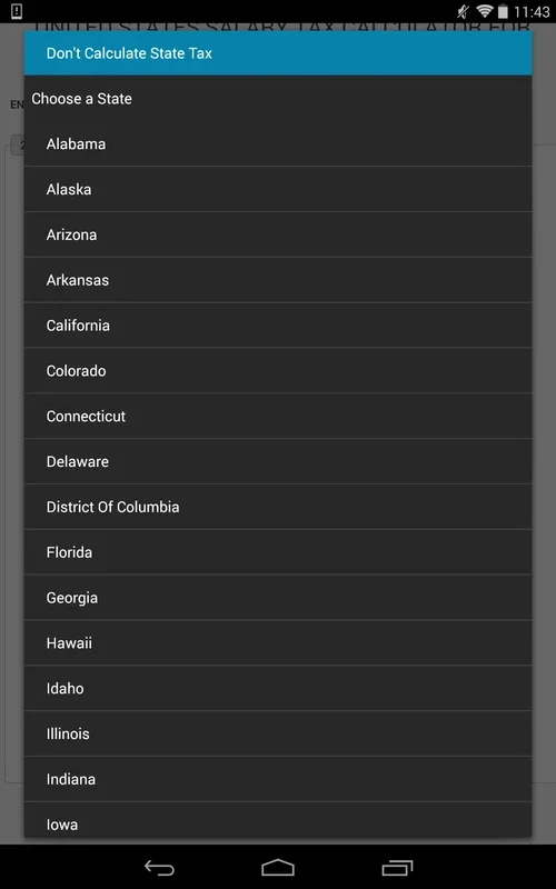 US Salary Tax Calculator for Android - No Downloading Needed