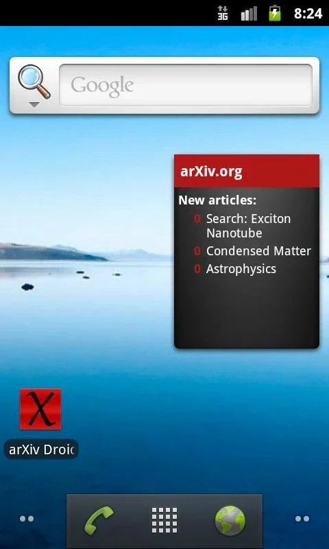 arXiv mobile for Android: Easy Access to Scientific Articles