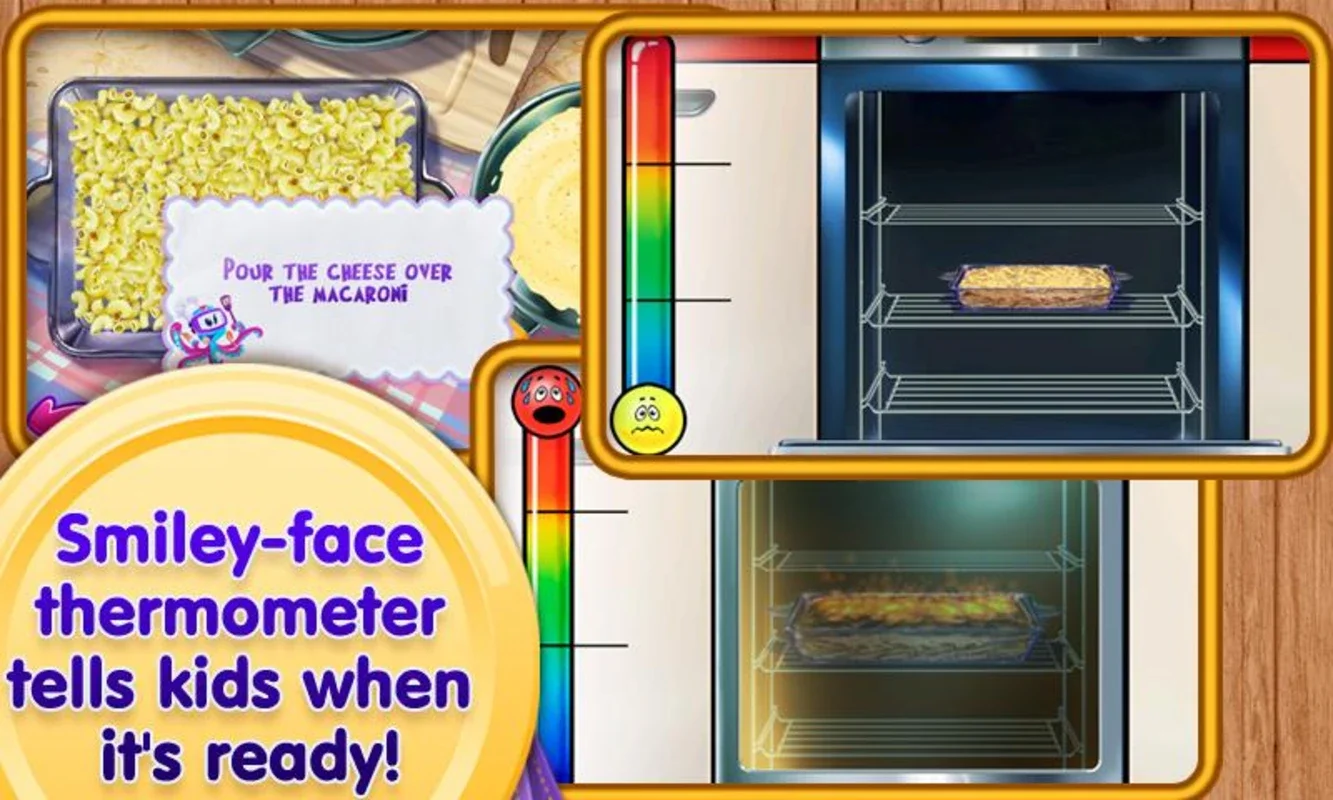 Mac & Cheese for Android: Engaging Virtual Cooking