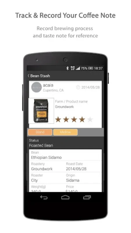 Acaia Coffee for Android: Optimize Your Brews