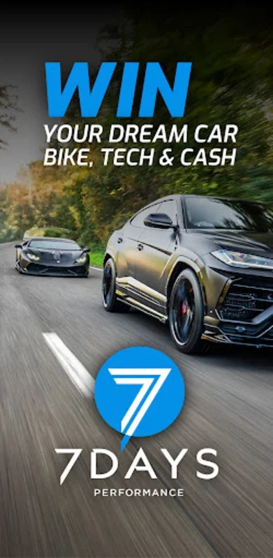 7days Performance for Android - Win Luxury Cars Easily