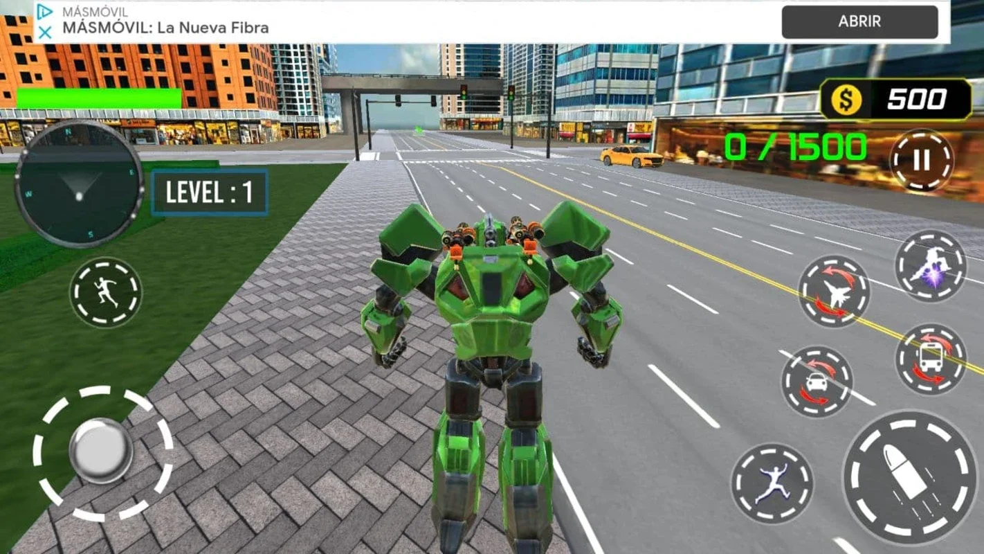 Army bus robot car game for Android - Play Now!