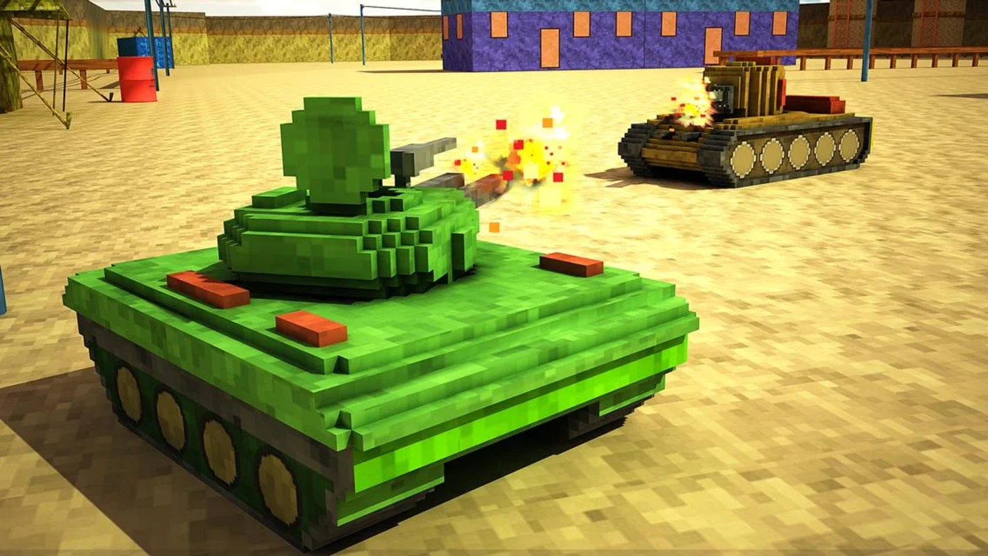 Toon Tank - Craft War Mania for Android: Engaging Battles Await