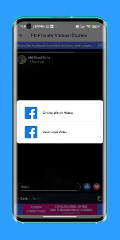 Stories Saver for Facebook - D for Android - Offline Video Download