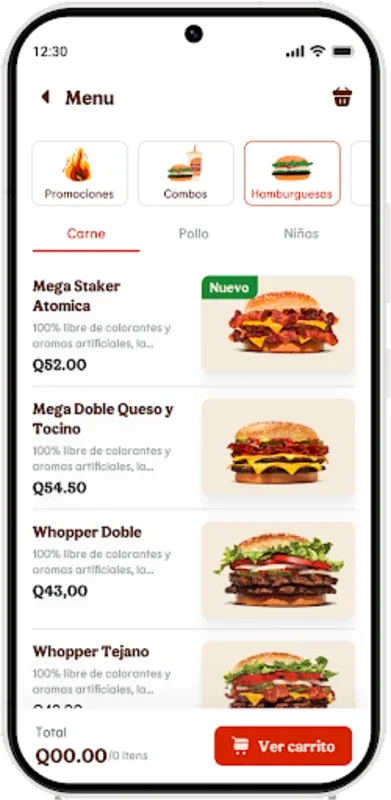 Burger King Guatemala for Android: Easy Ordering and Exclusive Deals