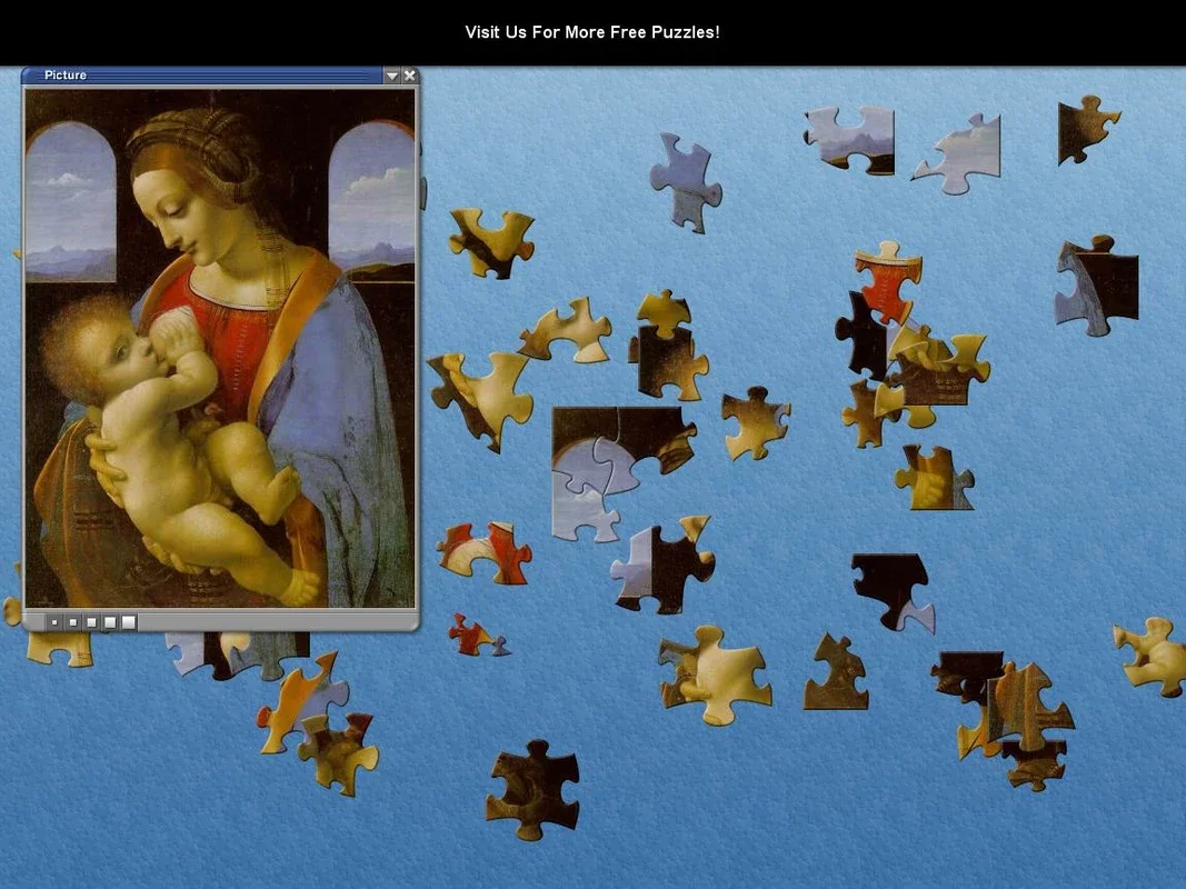 The Da Vinci Free Puzzles for Windows - Enjoy Da Vinci's Art