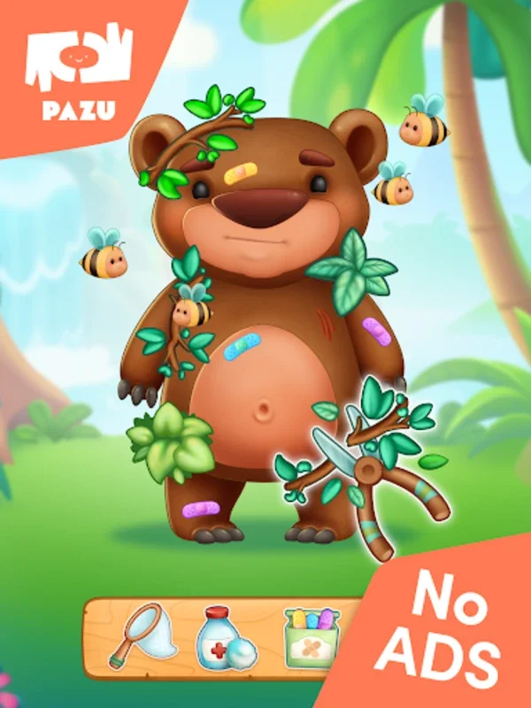 Jungle Animal Kids Care Games for Android - Fun & Educational