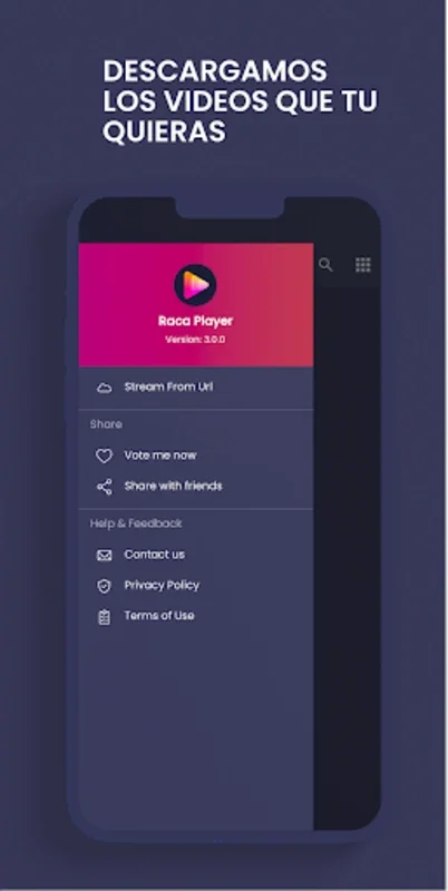 Raca Player : Con Chromecast for Android - High - Quality Video Playback