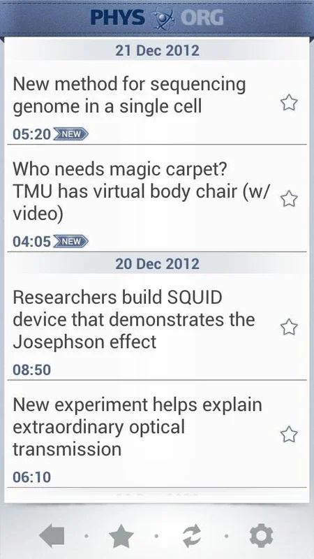 Phys.org News for Android: Stay Updated with Science