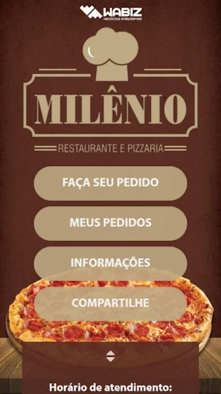 Restaurante e Pizzaria Milênio for Android - Easy Meal Ordering