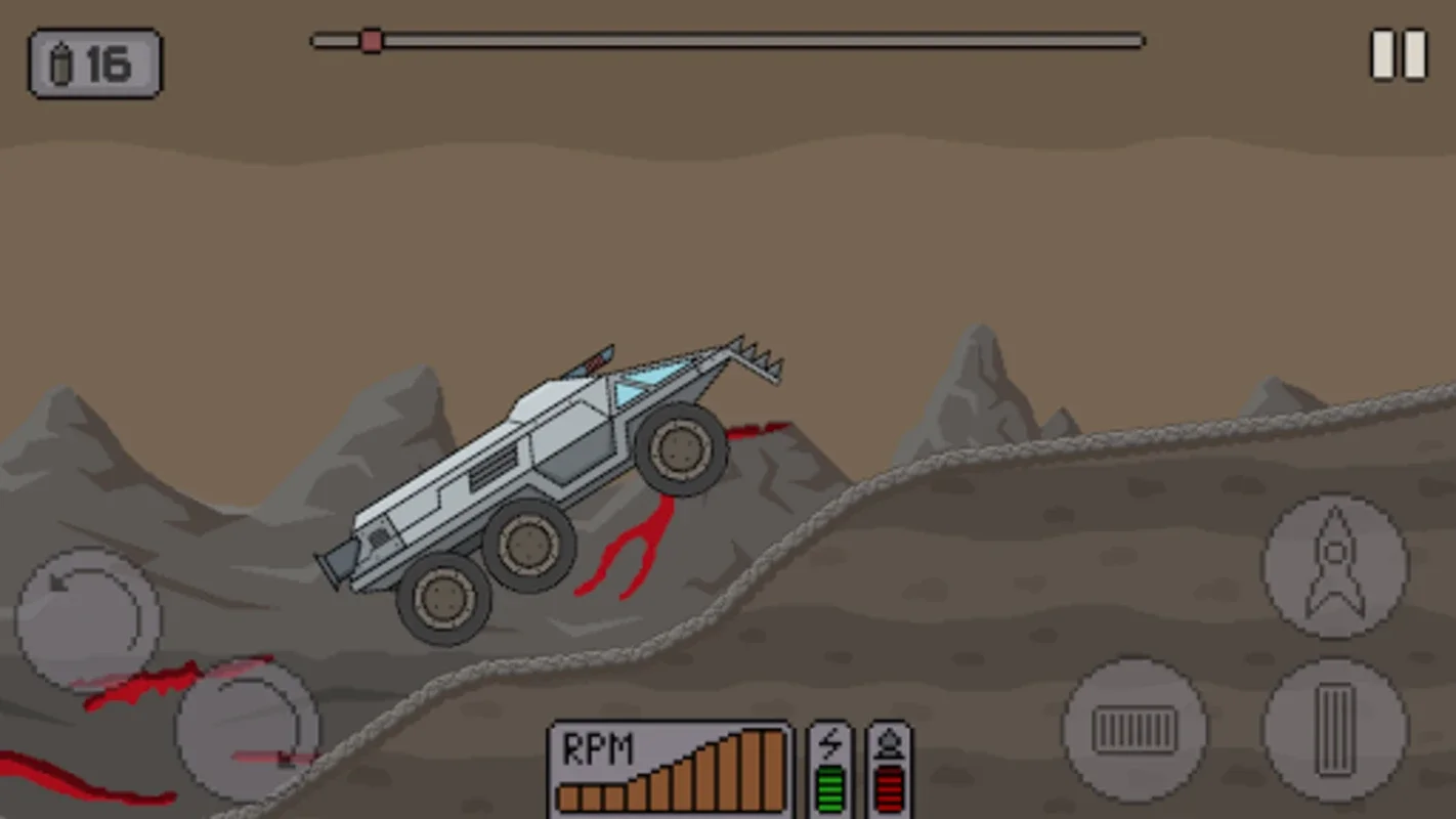 Death Rover: Space Zombie Race for Android - Intense Space Thrills