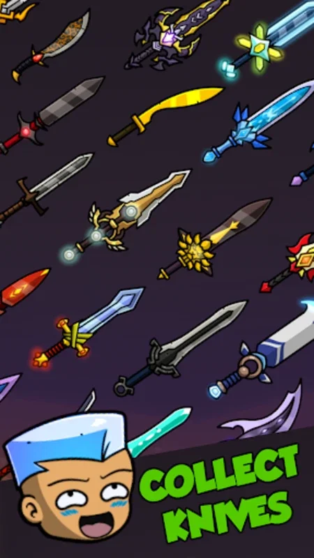 Clash of Knives for Android: Engaging Blade - Spinning Action