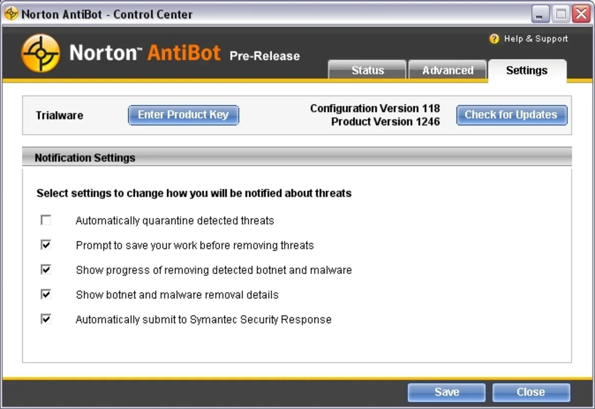 Norton Antibot for Windows - Enhanced System Protection