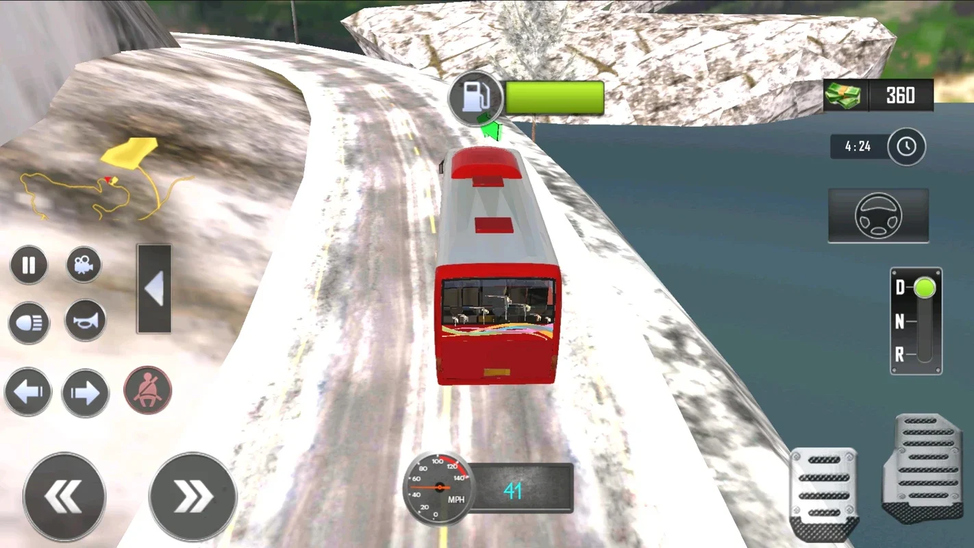 Off Road Tour Coach Bus Driver for Android - Thrilling Mountain Driving