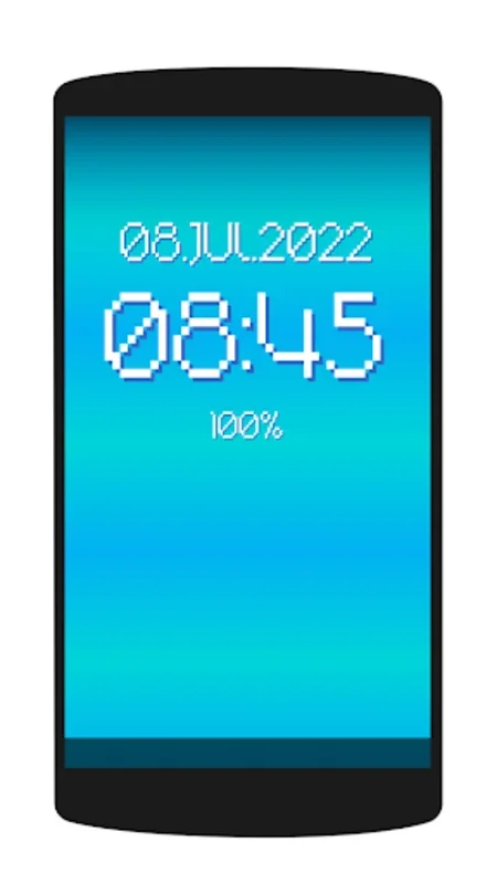 Digital Clock Live Wallpaper for Android - Customize Your Wallpaper