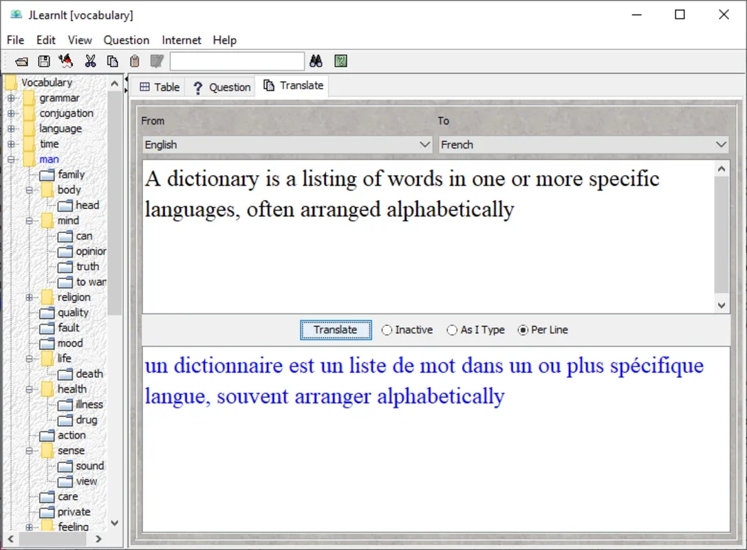 JLearnIt: Your Multilingual Vocabulary Learning Companion for Windows