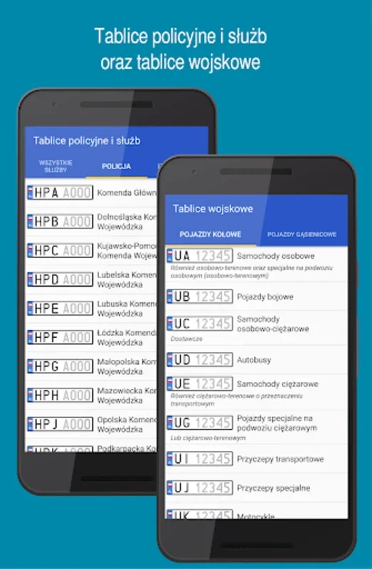 Tablice Rejestracyjne PL for Android - Comprehensive Plate Info