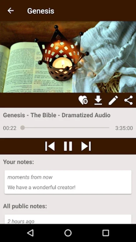 The Bible - Dramatized Audio for Android: Immersive Spiritual Experience