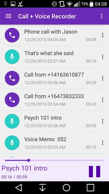 Call + Voice Recorder for Android: Record Calls & Voices