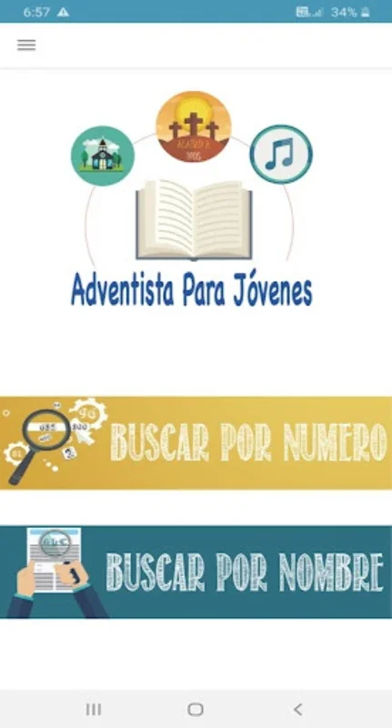 Himnario Adventista Para Jóven for Android - Customizable Hymnal