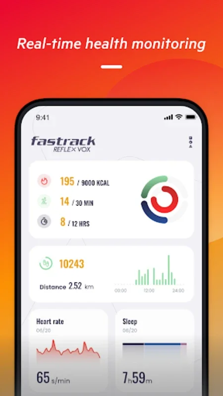 Fastrack Reflex Vox: Android Smartwatch App for Fitness & Wellness