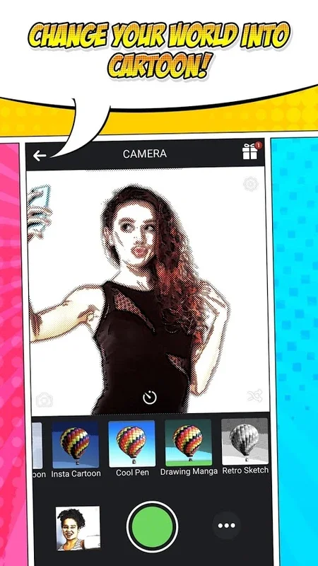 Cartoon Camera for Android - Transform Photos