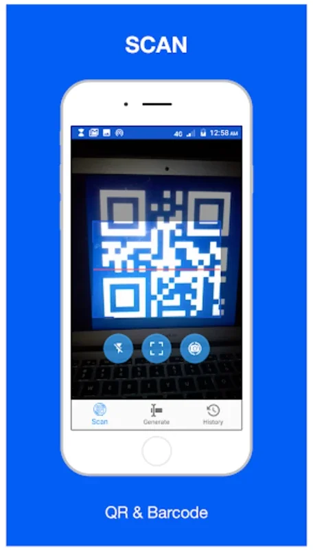 Barcode QR : Scanner & Generat for Android - Powerful Tool