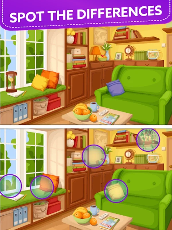 Spot 5 Differences for Android - No Downloading Required