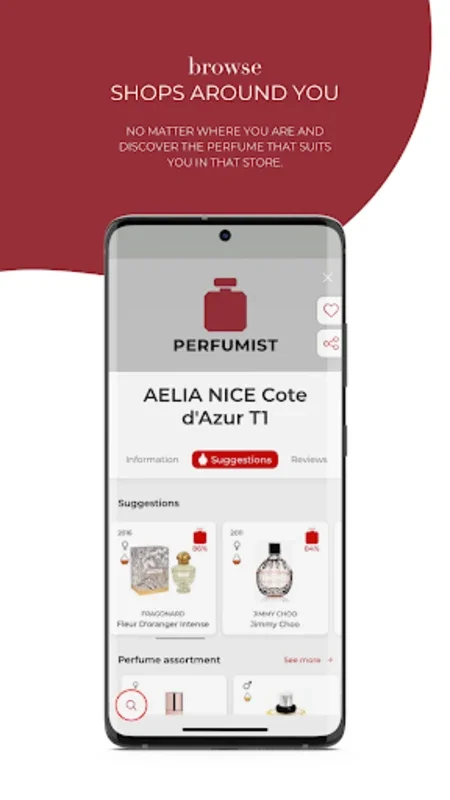 PERFUMIST Perfumes Advisor for Android - Uncover Your Ideal Scent