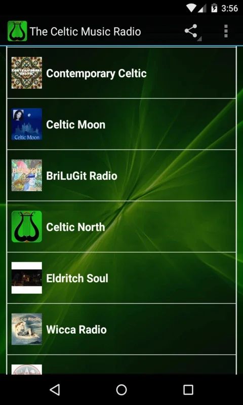 The Celtic Music Radio for Android - Enjoy the Best Celtic Tunes