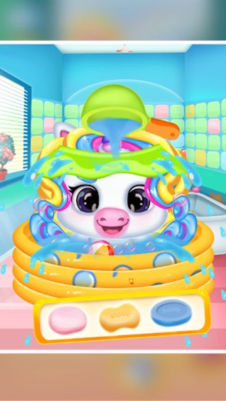 Newborn unicorn care game for Android - Download the APK from AppHuts