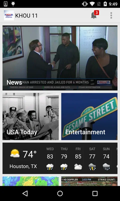 KHOU 11 for Android - Stay Informed with Live News & Weather