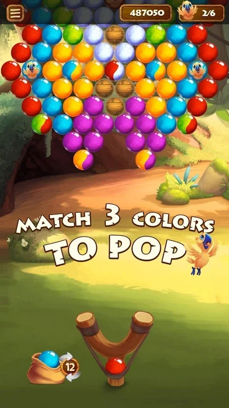 Forest Pop Rescue for Android - Engaging Bubble Shooter