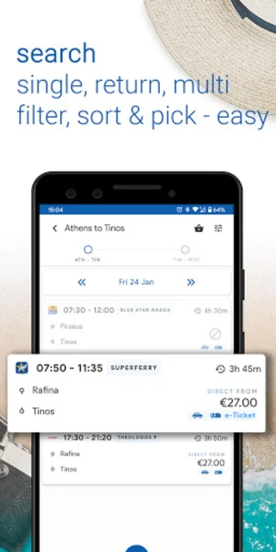 NISEA: Ferry Tickets & Track(G for Android - Simplify Your Travel