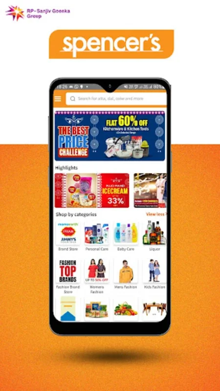 Spencers for Android - Quality Shopping with 3-Hour Delivery