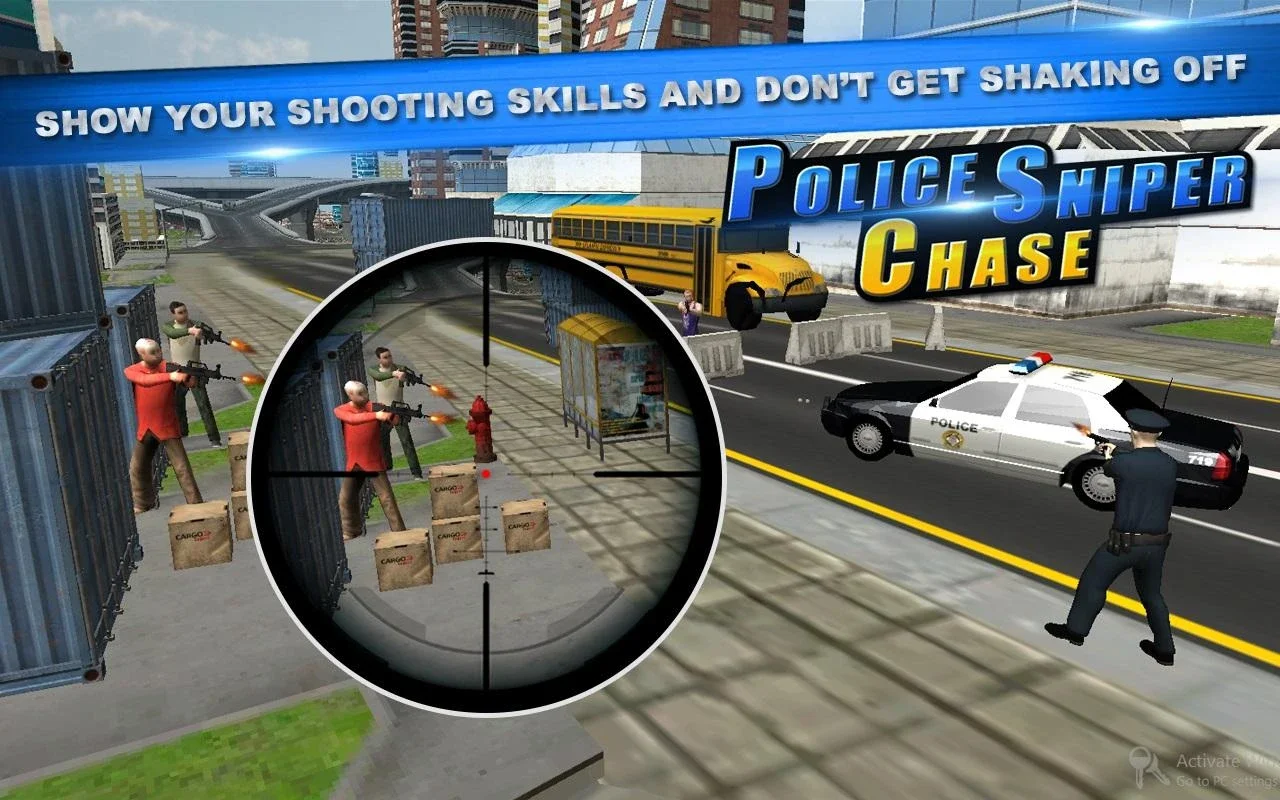 Police Sniper Chase Car 3D for Android - Thrilling Gameplay