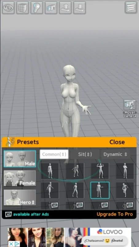 Easy Poser for Android - Artist - Friendly Pose Reference