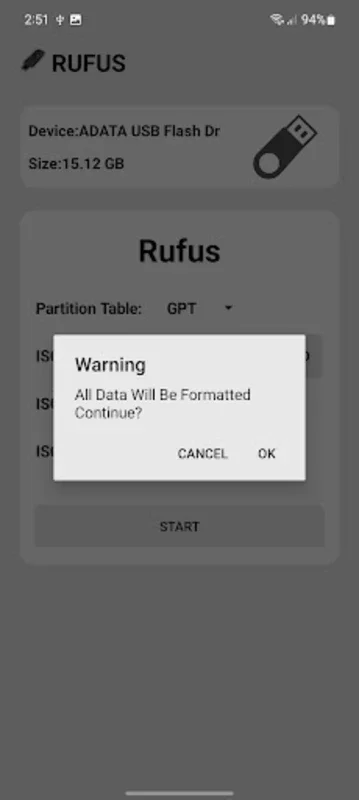 Rufus (Unofficial) for Android: Simplify Bootable USB Creation