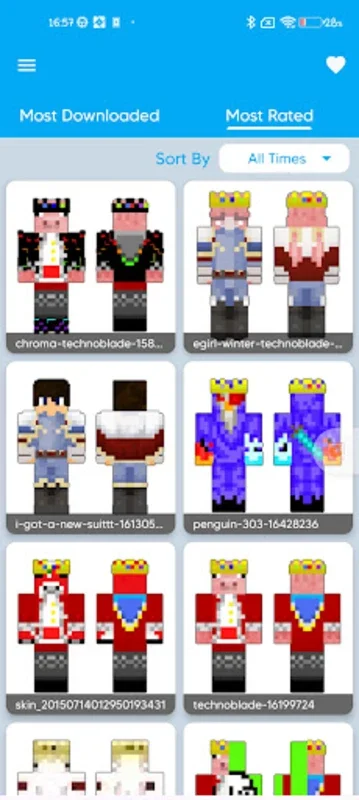 Technoblade Skin For Minecraft on Android: Unique Skins and Regular Updates