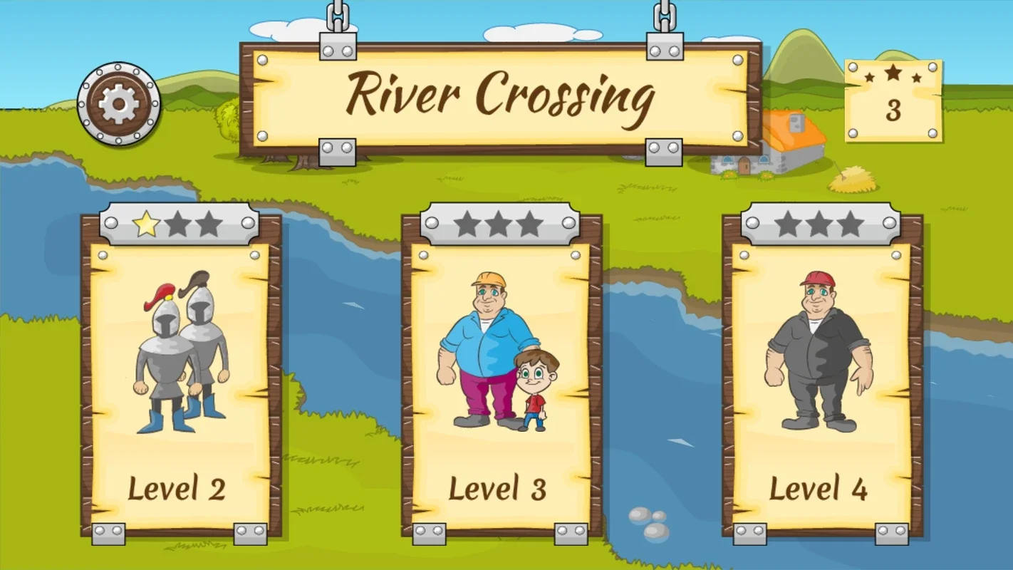 River Crossing IQ Logic Puzzles for Android - Engaging Mind Challenges