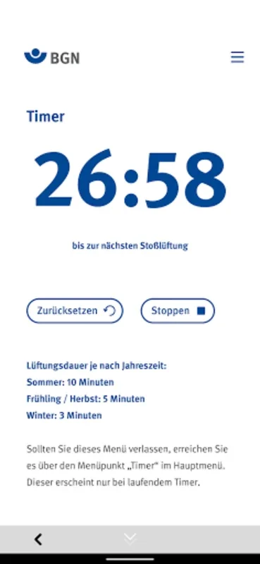 BGN-Lüftungs-App for Android: Optimize Indoor Air Quality