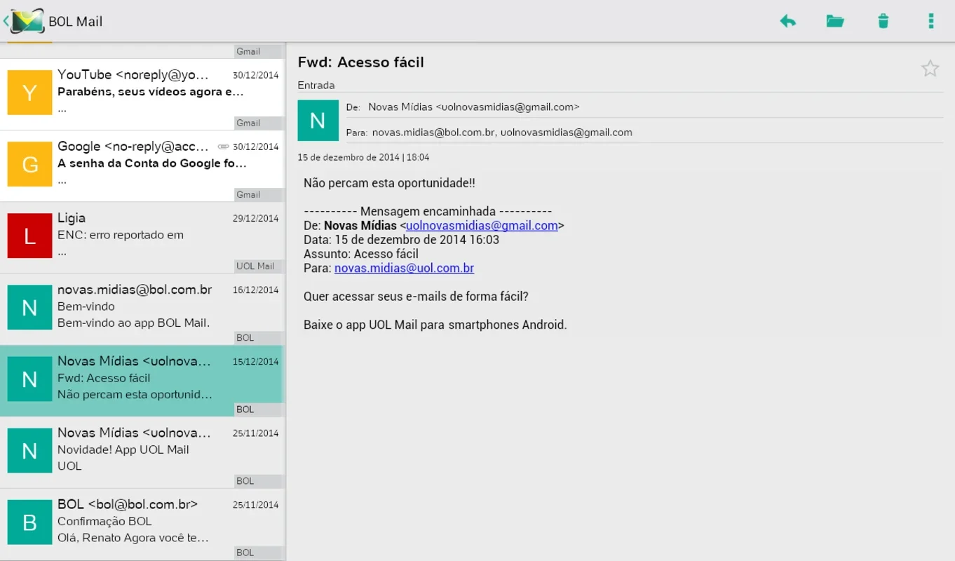 BOL Mail for Android - Seamless Email Experience