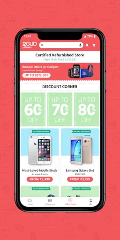 2GUD - Naye Jaisa, Naye se Sasta for Android - Affordable Refurbished Electronics