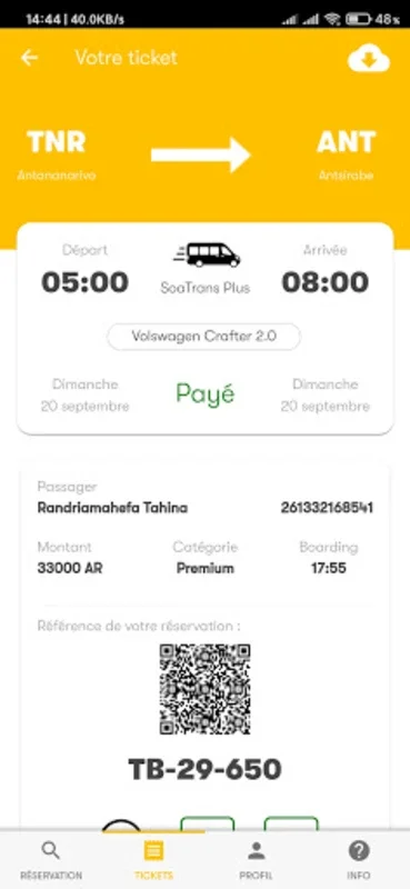 Taxibrousse.mg for Android: Convenient Transport App