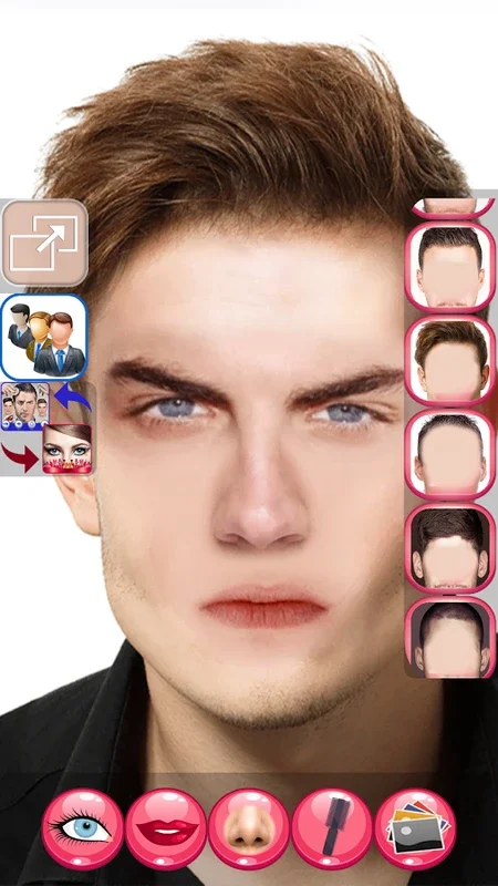 Make Up:Man for Android - Transform Your Look